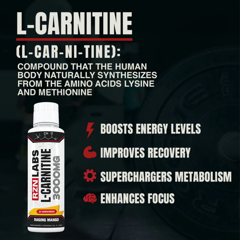 RZN Liquid L-Carnitine 3000mg